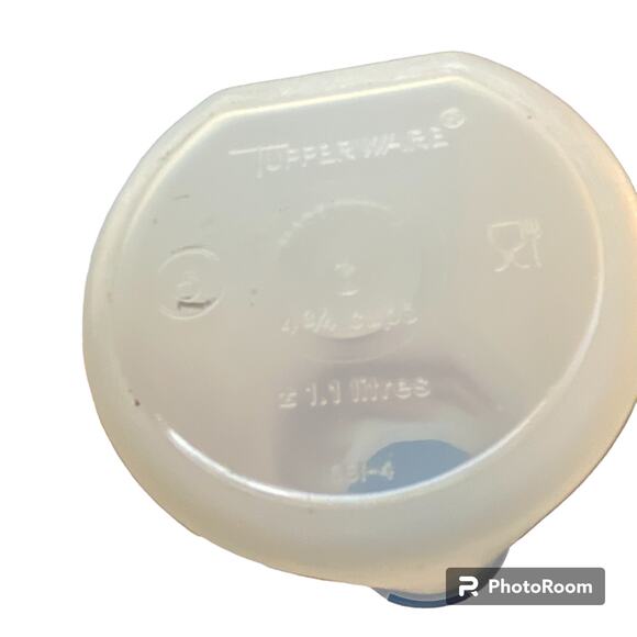 Tupperware Modular Mate Spaghetti Pasta Storage Container 1661-4 1607-4 Blue - Picture 7 of 9